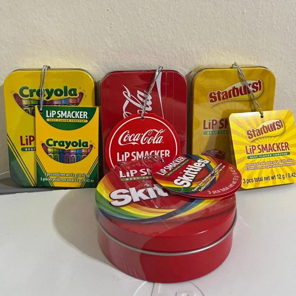 Lip Smacker Lip Tin Trio Bundle